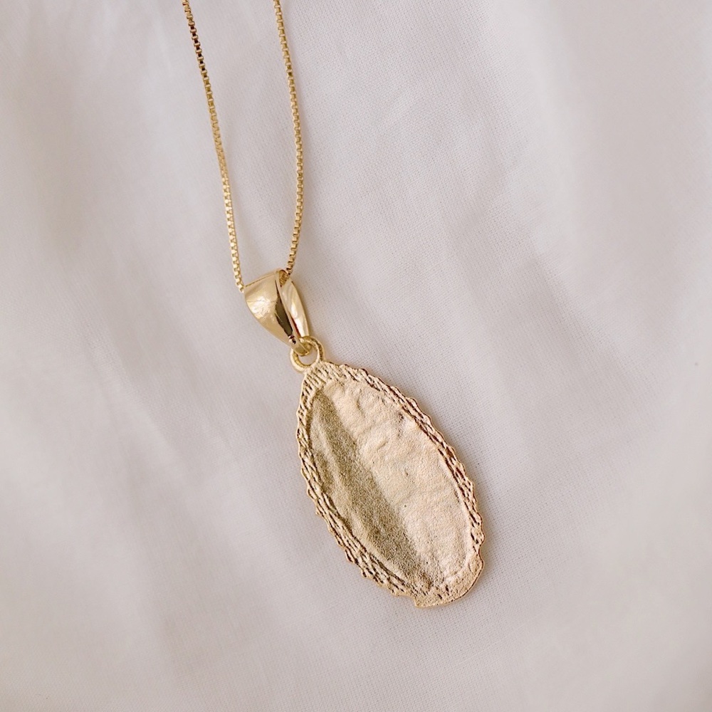 Virgin Mary Necklace | 18k Gold Filled - Picture 5 of 7